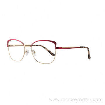 Ladies Designer Metal Optical Frames Eyewear